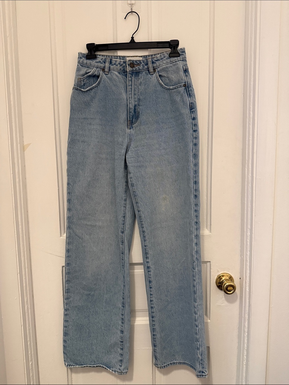 ROLLA'S Light Blue Straight Leg Jeans